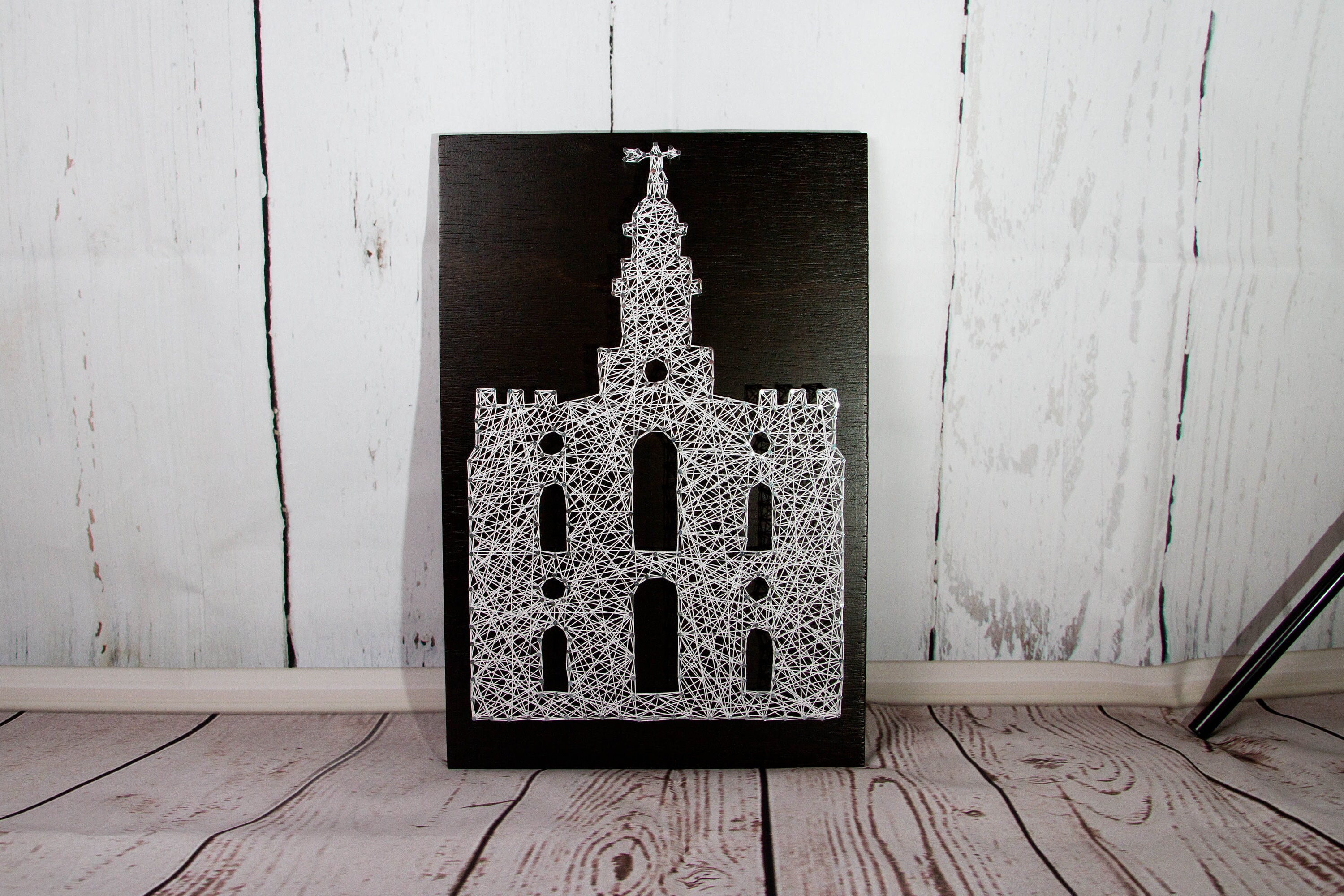 Ogden, Utah LDS Temple | String Art Template | Simple 10 X 12 | LDS ...