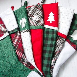Christmas Tree Stocking Pattern Holiday Tree Kids & Family Handmade ...