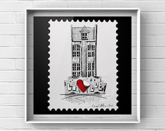 Lille palisade stamp