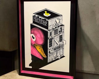 DUCK pink number 1