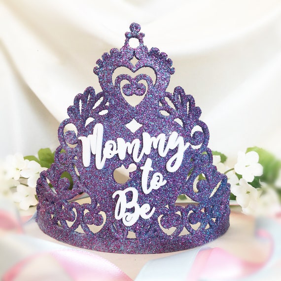 Mommy To Be Crown Baby Shower Tiara Mom Gift Image 0