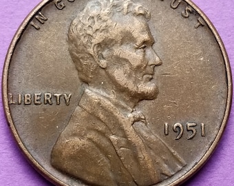 1951 P Lincoln Wheat Penny 15/% off 5+