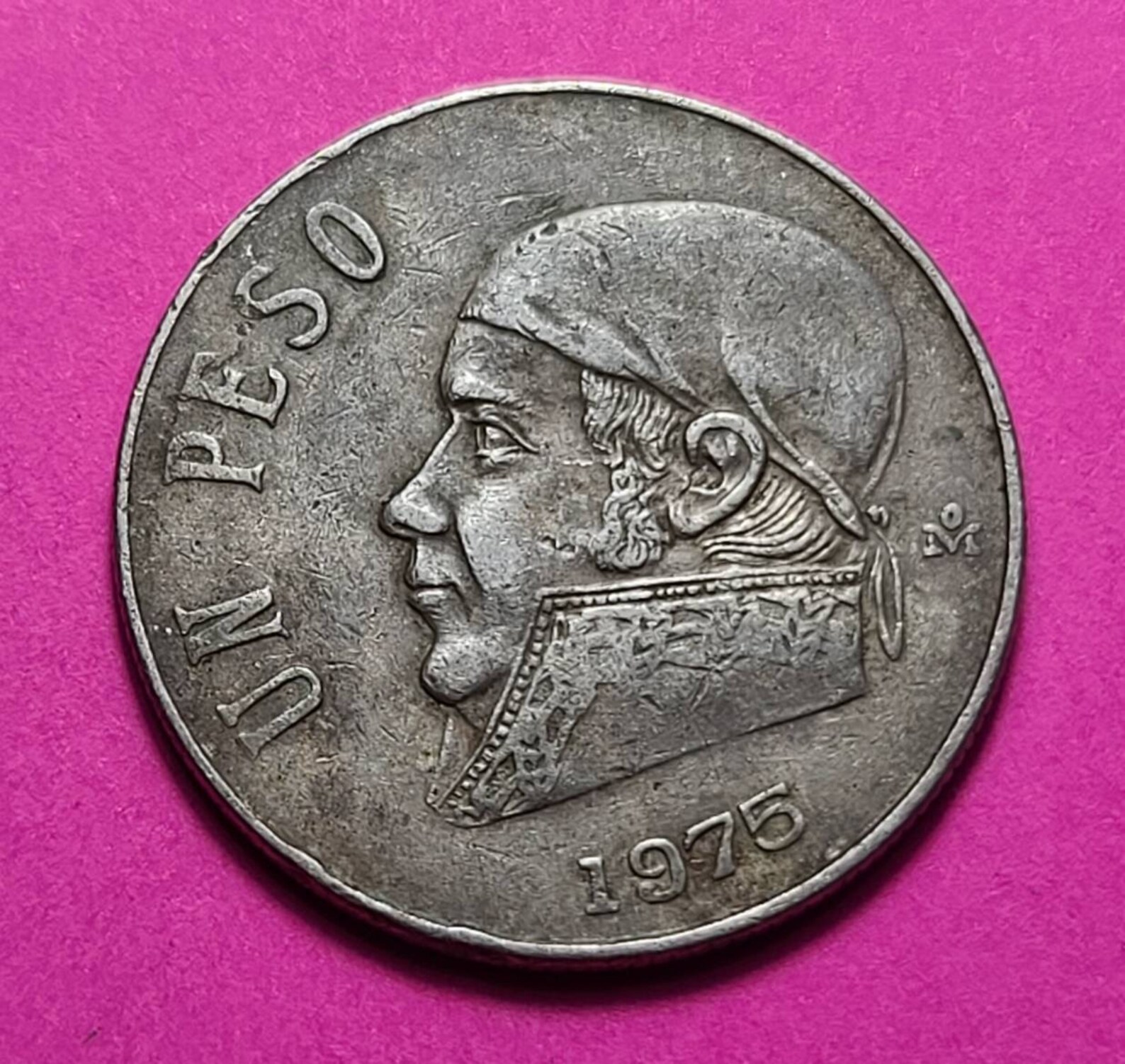 1975 Mexico 1 Peso Coin Etsy