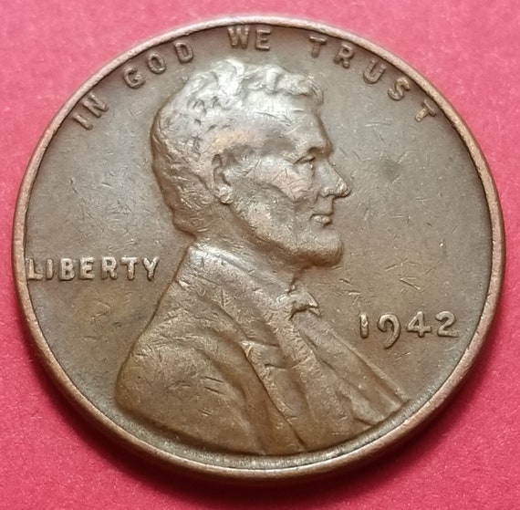 1942 Wheat Penny Lincoln Pennies Rare Pennies