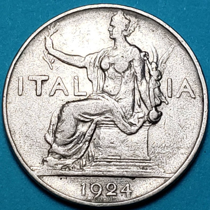 Italy Italian World War 2 Coin Collection 20 and 50 Centesimi and Lira