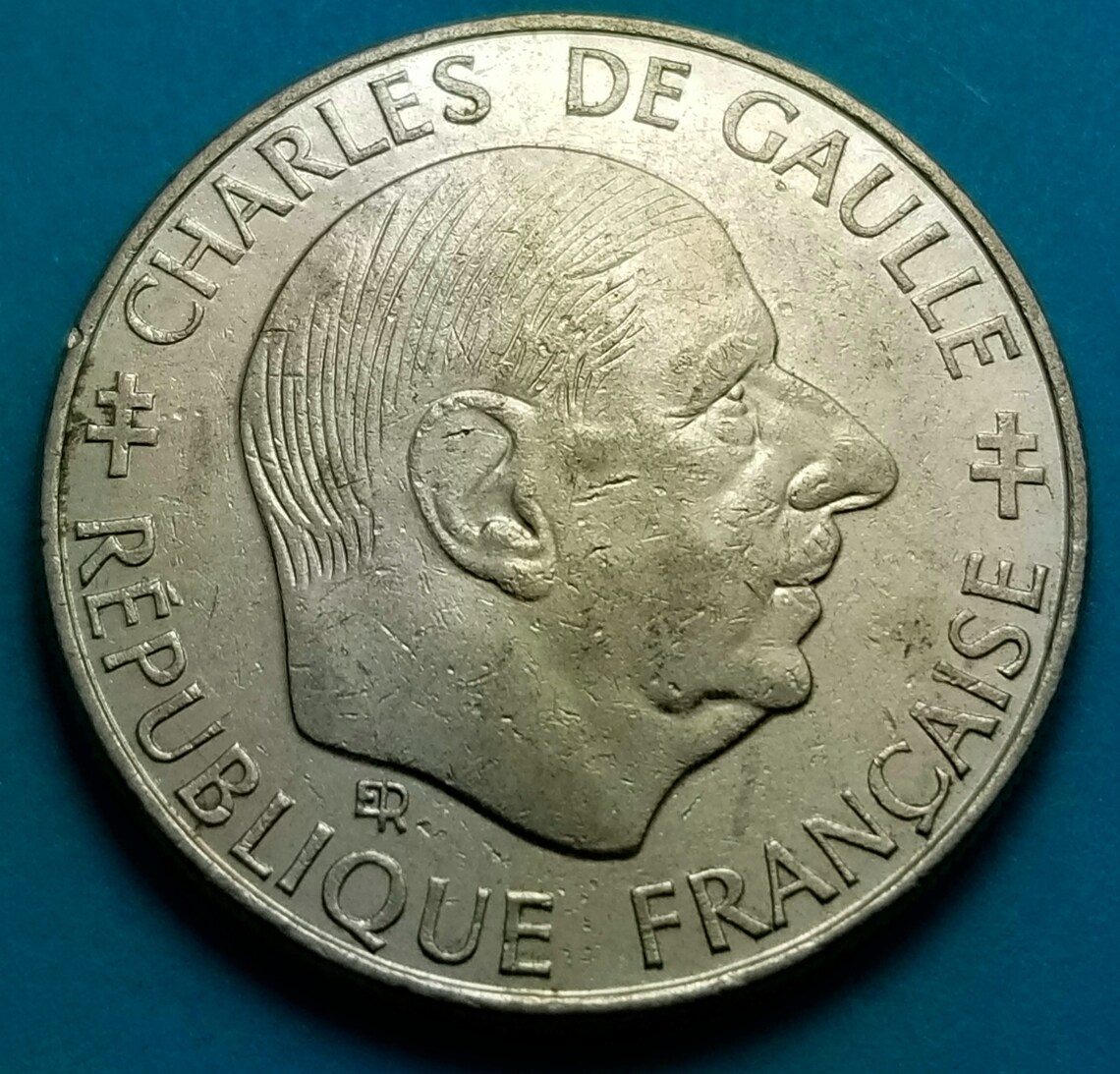 1 Franc Charles De Gaulle 1988 Valeur