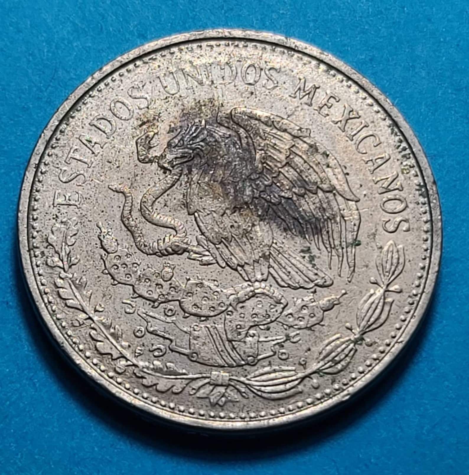 1982 Mexico 20 Pesos Mayan Culture Series Coin Etsy