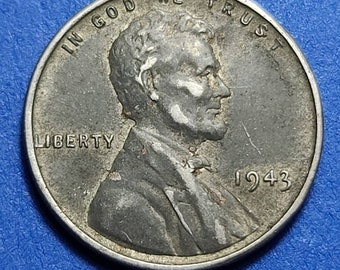 1943 Steel Wheat Penny – WWII Wartime Lincoln Cent