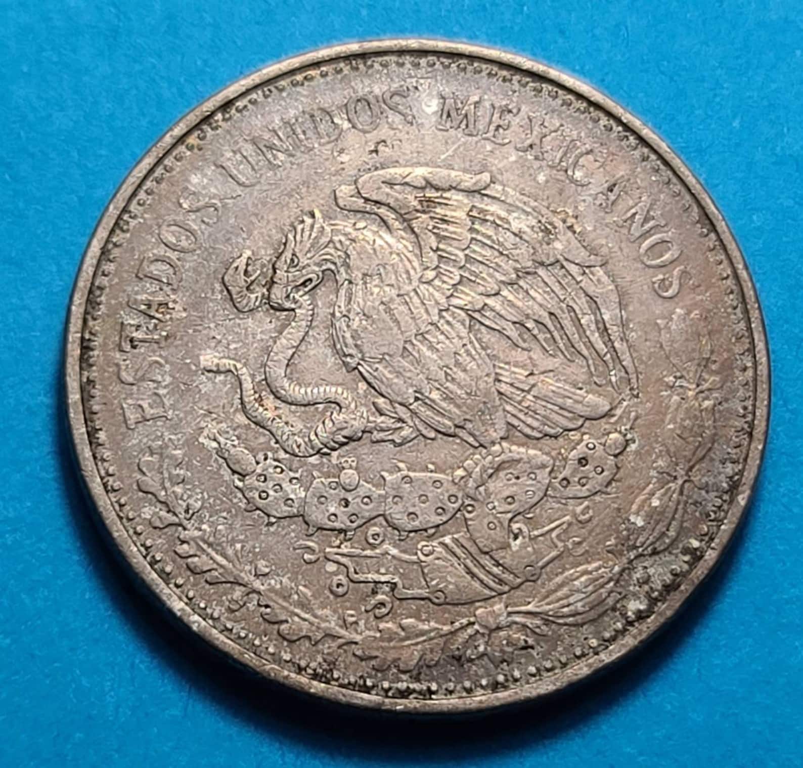 1982 Mexico 20 Pesos Mayan Culture Series Coin Etsy