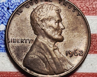 1962 United States Lincoln Memorial Penny (P/D) — Cold War / Coin Shortage Year — Fine to VF+