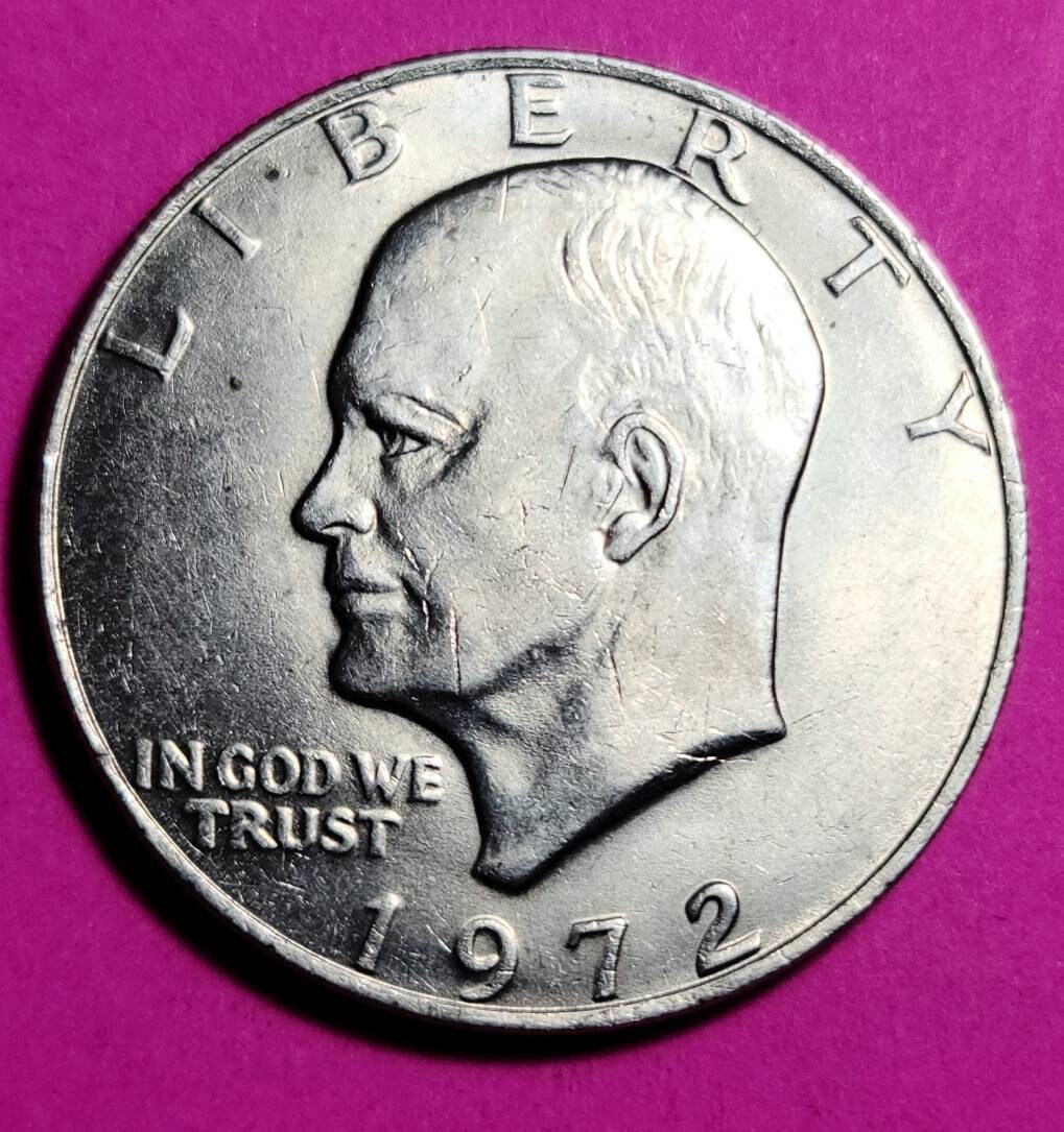 1972 Eisenhower Large Dollar Coin Etsy