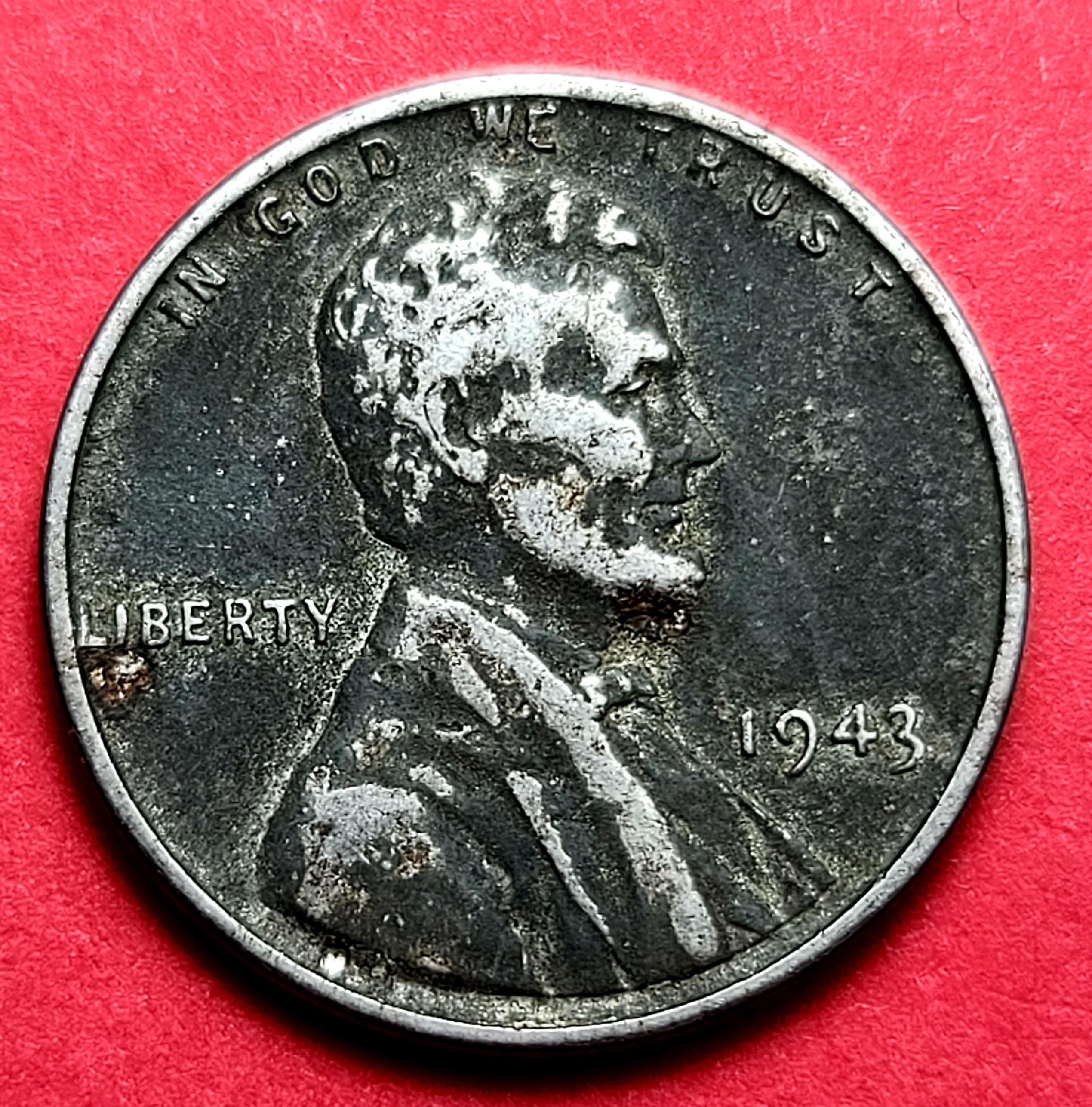 1943 Steel Wheat Penny