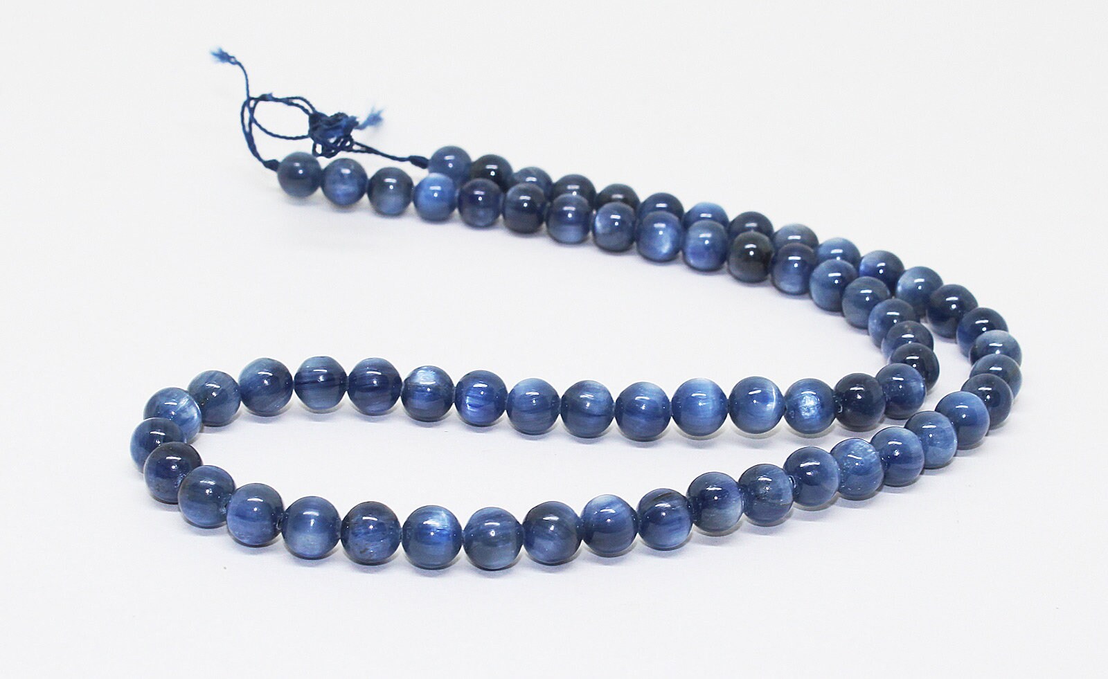 blue kyanite beads