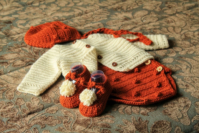 Baby Set handmade crochet.