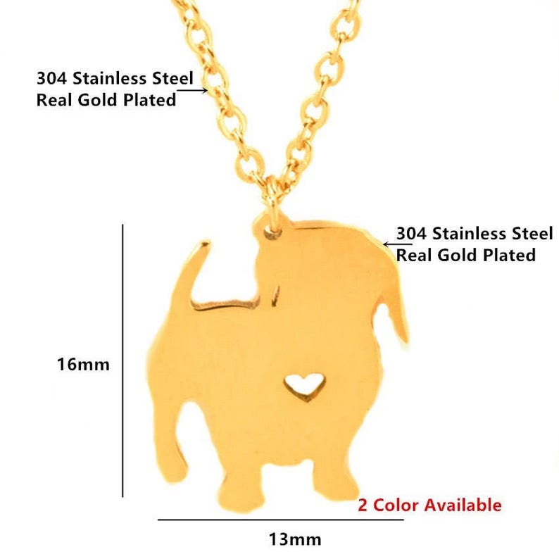 Dachshund /& chain