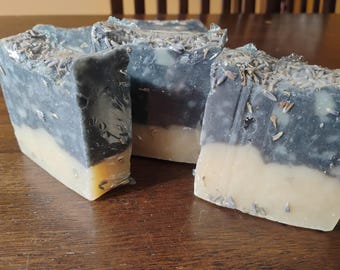 Black Orchid & Lavender Shea Soap
