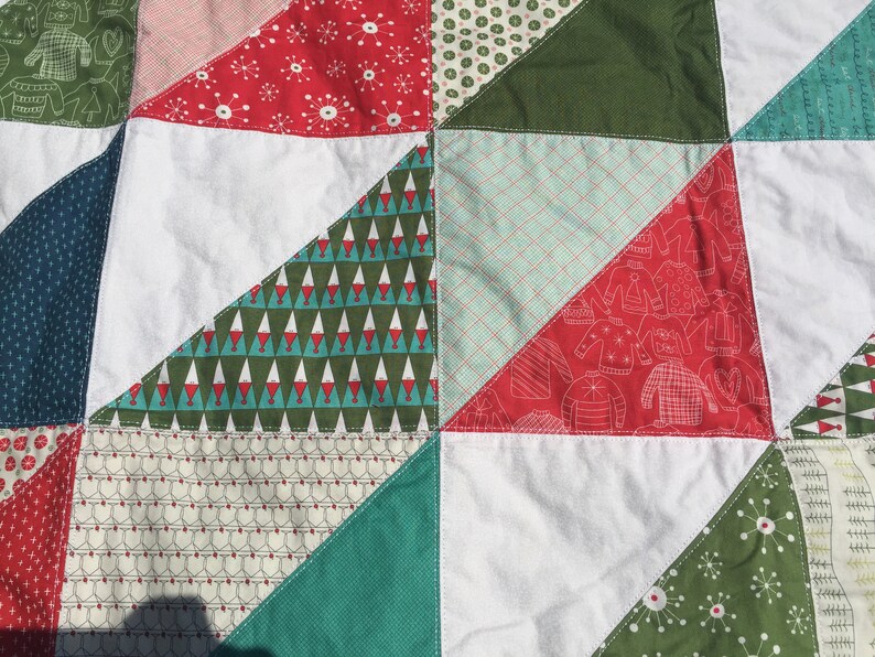 Ugly Christmas Sweater Quilt Etsy