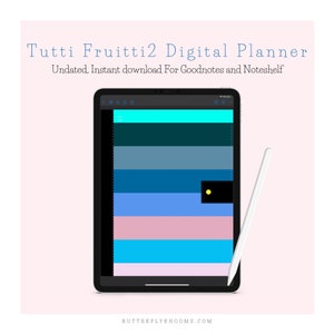 Digital Planner for Goodnotes | iPad planner | daily planner | weekly planner | undated planner.