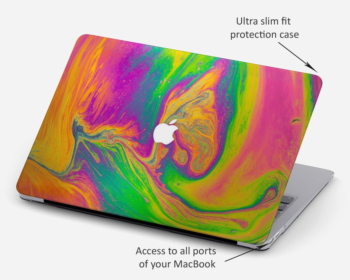 Macbook Pro 13 Case 2020 Unique Design Hard Laptop Case Etsy