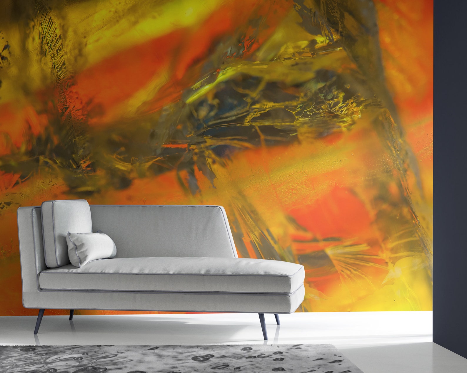 Marbled Eclectic Peel and Stick Abstract Wallpaper Aesthetic | Etsy