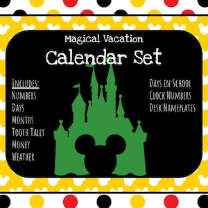 Magical Vacation: Classic Calendar Set