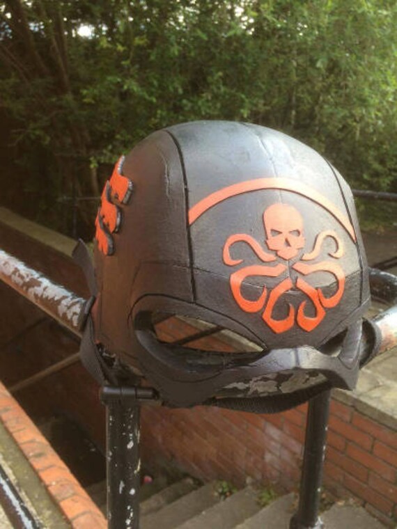 Captain Hydra Inspired Helmet Etsy