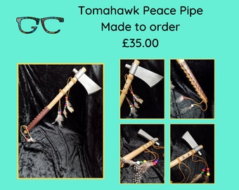 Tomahawk Peace Pipe