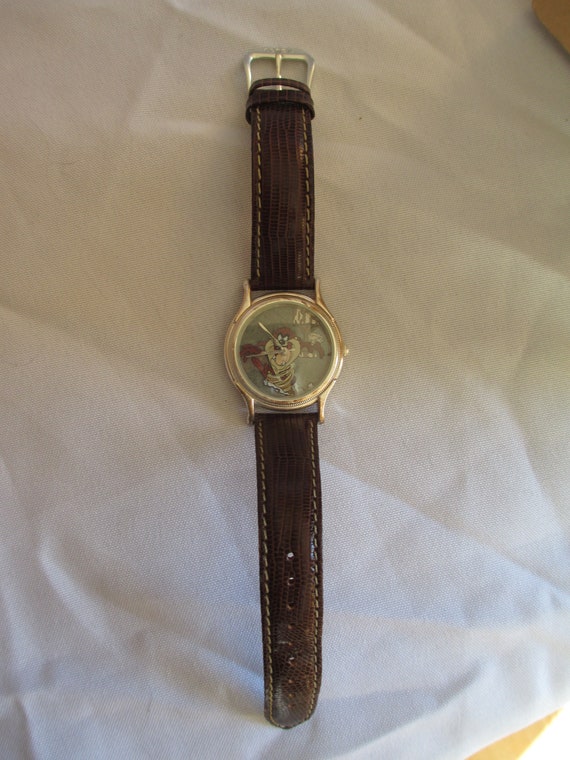 Tazmanian Devil Watch with Top by Fossil and Warn… - image 5