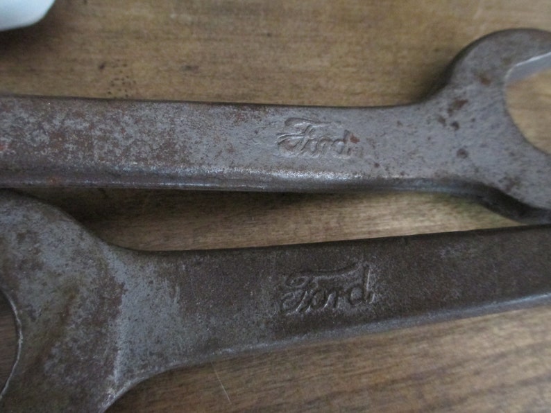 Model A T Antique Tools Ford Script Wrenches