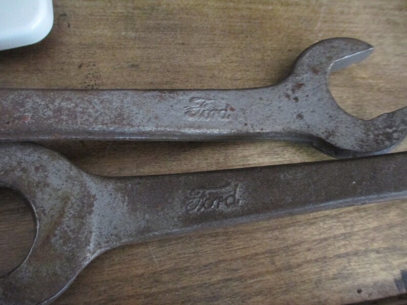 Model A T Antique Tools Ford Script Wrenches