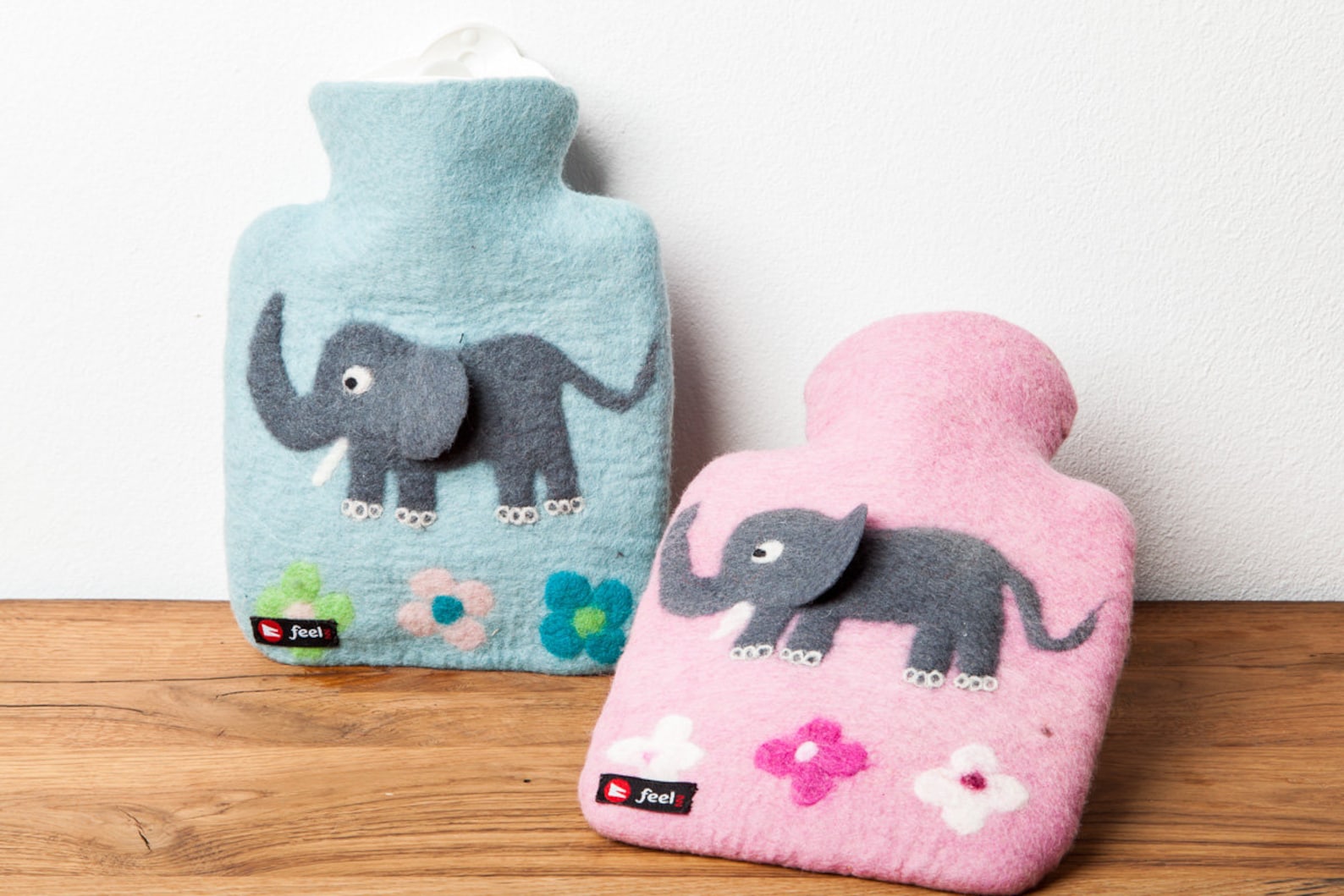 Hot bottle small elephant felt wool merino wool felted hot Etsy
