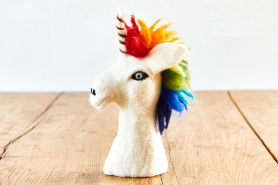 Fieltro animal huevo más cálido unicornio con la melena de - Etsy España Fieltro animal huevo más cálido unicornio con la melena de - Etsy España