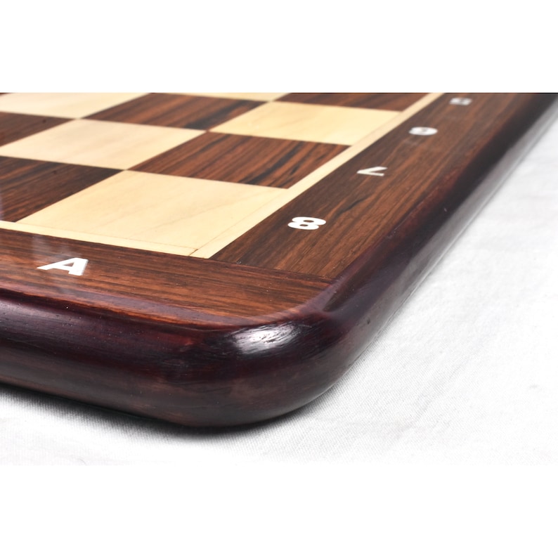 Rosewood Chess Board of 19 to 21 50mm 55mm Etsy