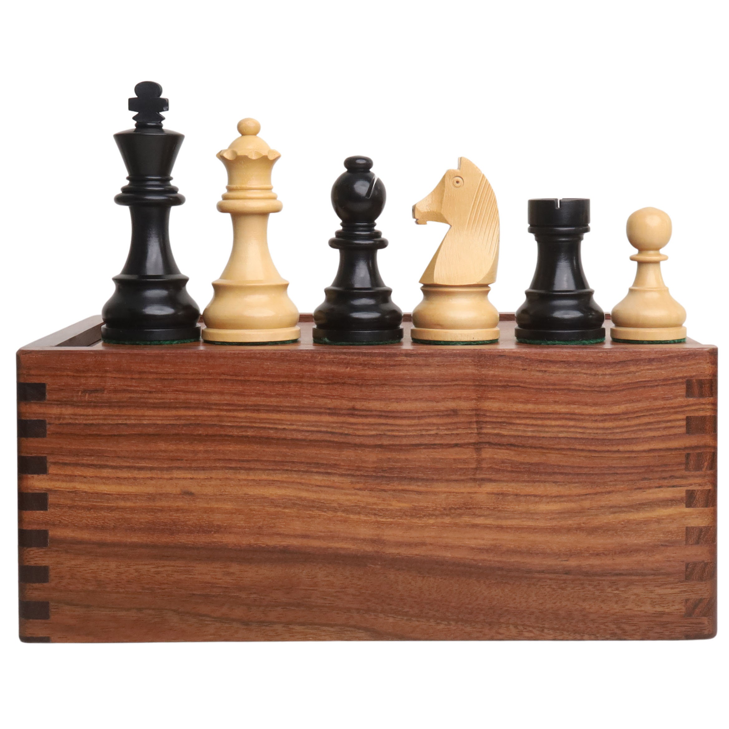 3.6 Professional Staunton Chess Combo Set With Board & Storage Box –  royalchessmall