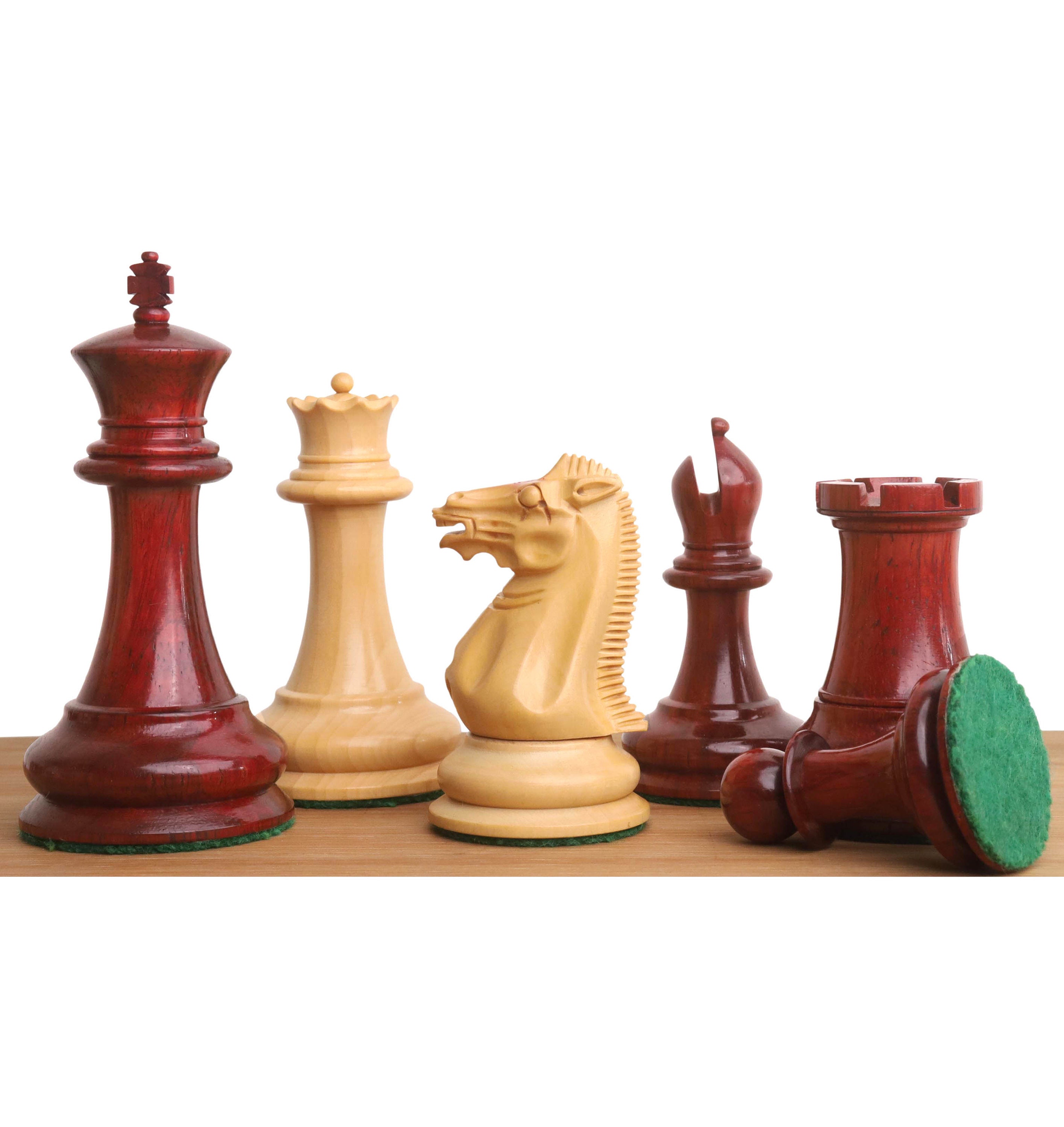 Reproduced French Lardy Staunton Chess Pieces - Ebonised Boxwood with –  royalchessmall