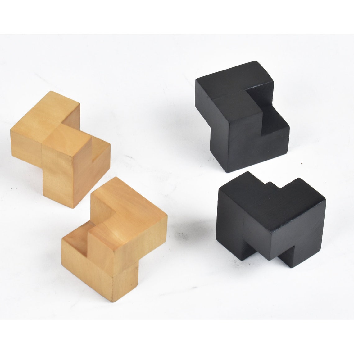 Reproduced 1923 Bauhaus Chess Pieces Only Absract Set Etsy