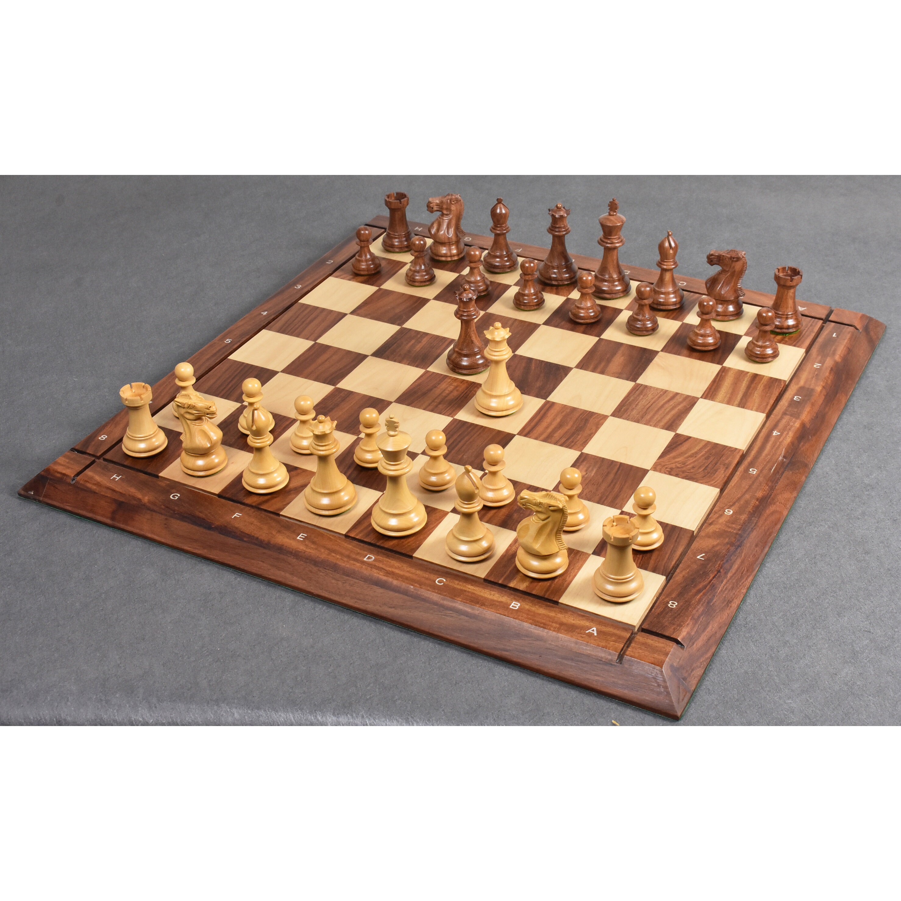 3.6 Professional Staunton Chess Combo Set With Board & Storage Box –  royalchessmall