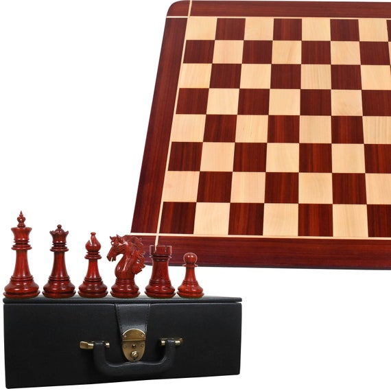 4.6 Spartacus Luxury Staunton Chess Pieces Only Set Bud -  Portugal