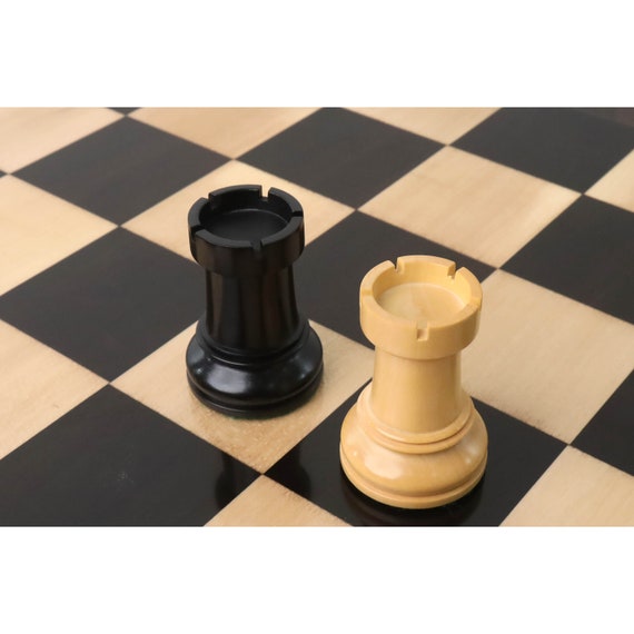 1950s' Fischer Dubrovnik Chess Set- Chess Pieces Only - Ebony & Boxwoo