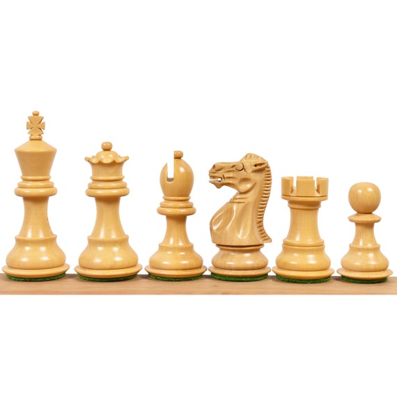 Beschwertes Budrosenholz 3,9" Professional Staunton Schachfiguren nur Set