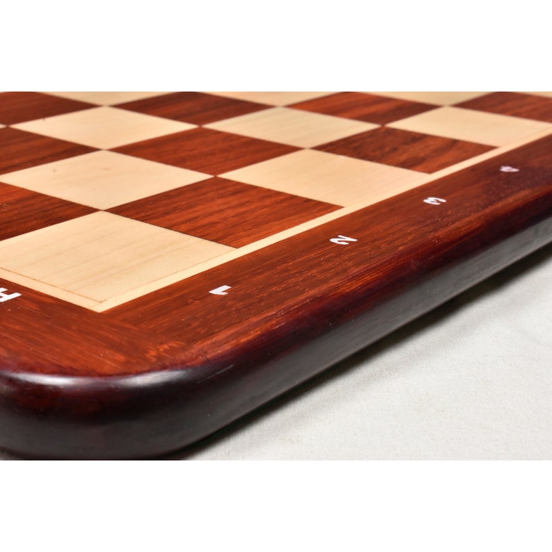 Bud Rosewood Chess Board of 19 & 21 50mm 55 mm Etsy