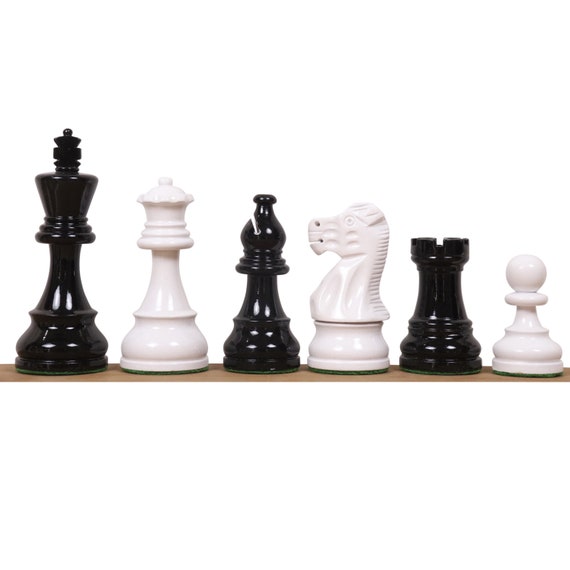 Standard Staunton 3.8 King Wooden Chess Set (Board & Pieces)