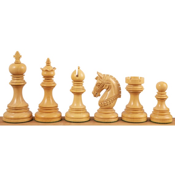 4.1 Stallion Staunton Luxury Chess Pieces Only Set -  Portugal