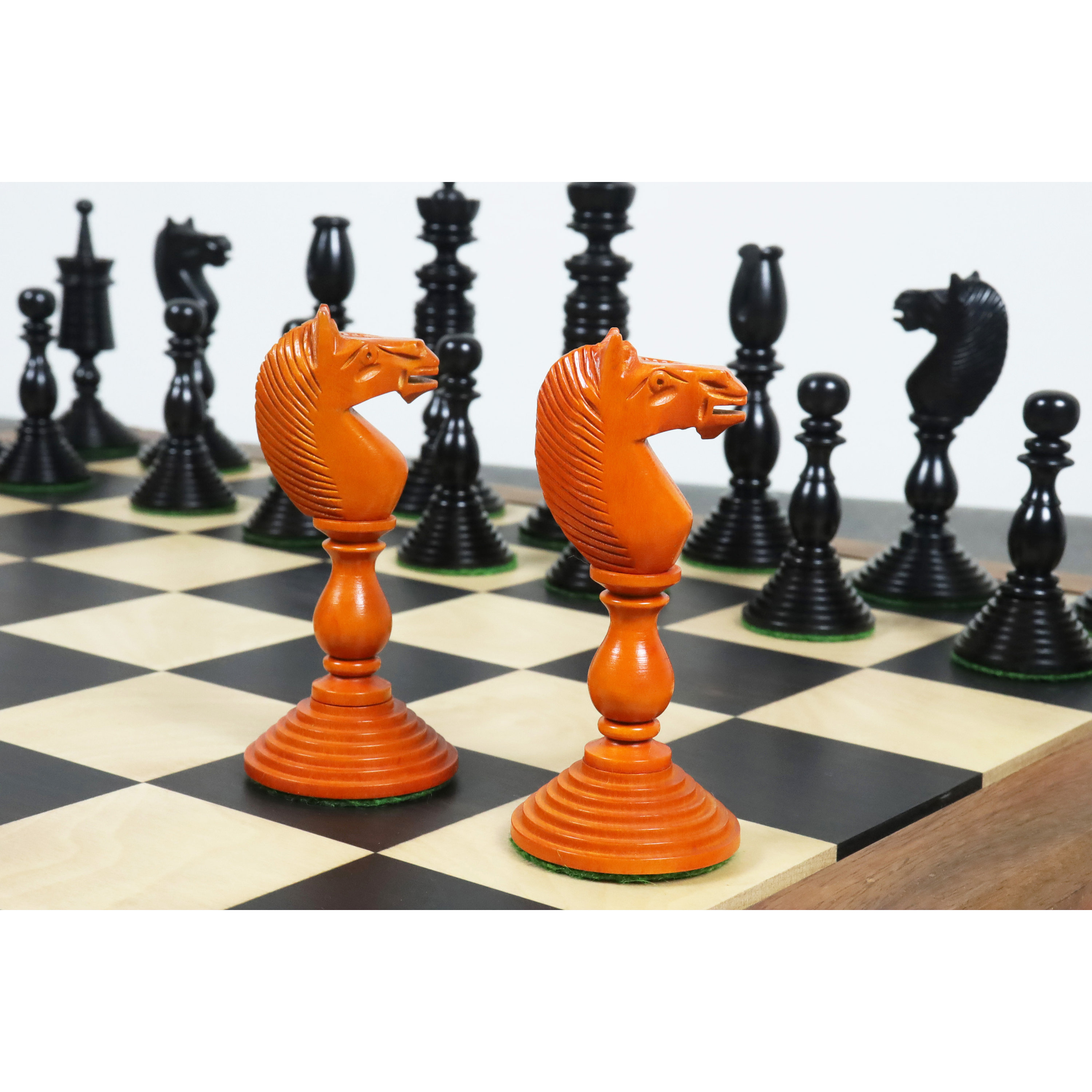 Peças de xadrez Staunton Excellence - Rei 9,8 cm, pesadas