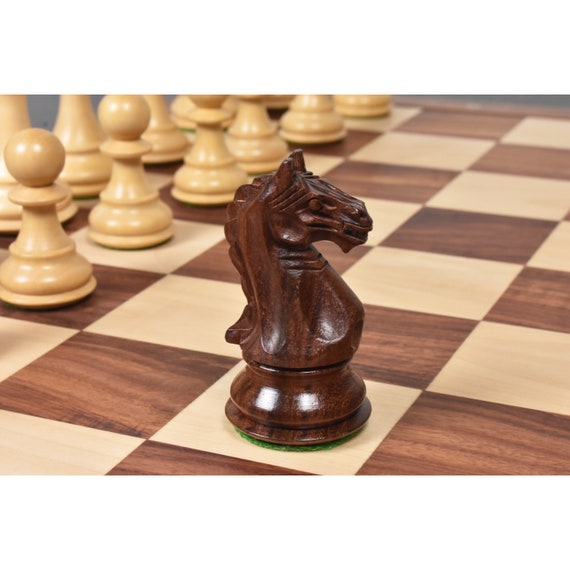 4 Fierce Knight Staunton Chess Set Chess Pieces Only 