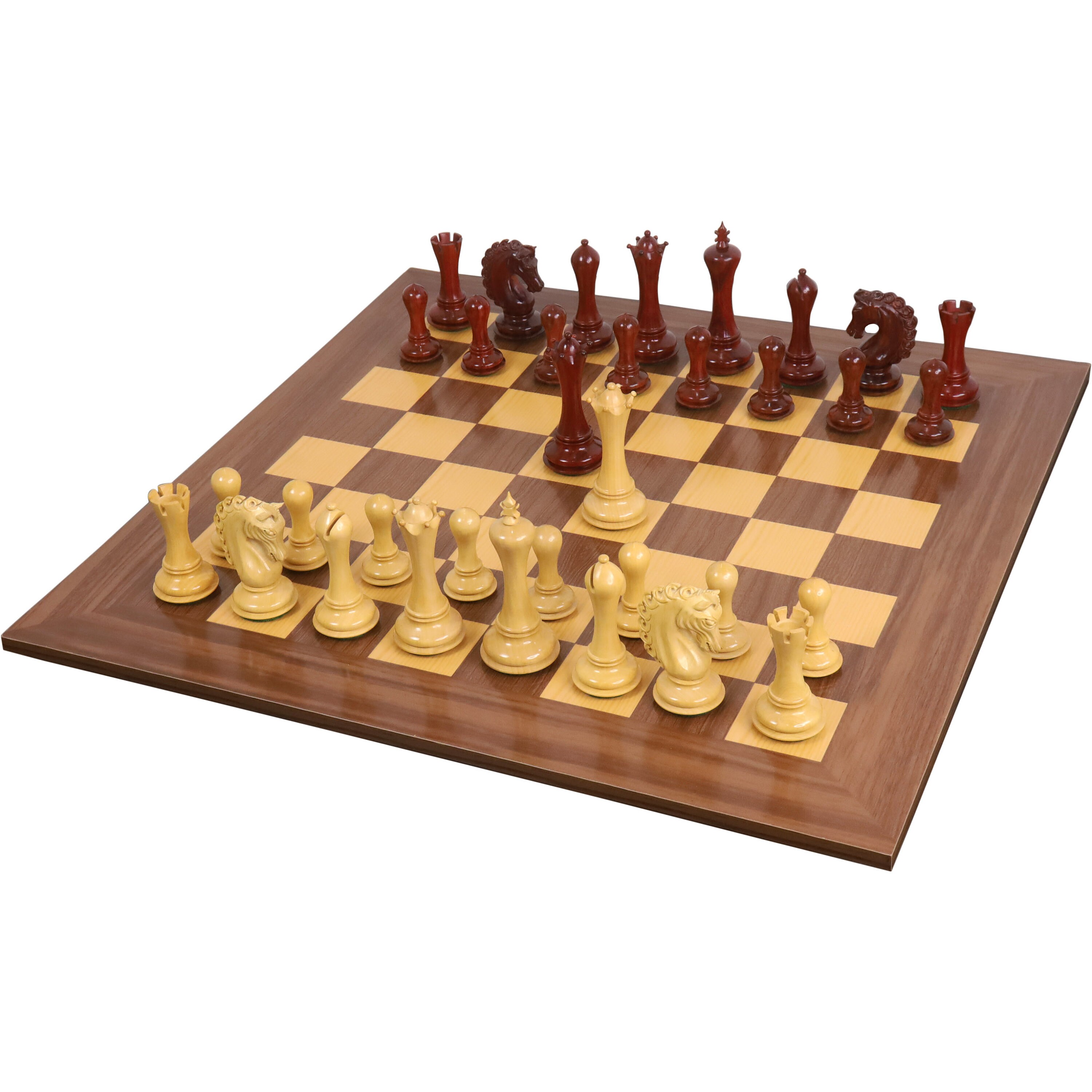 4.6 Spartacus Luxury Staunton Chess Pieces Only Set Bud 