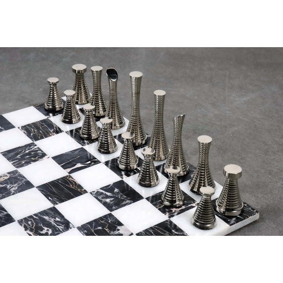 3.9 Craftsman Series Staunton Chess Pieces Only Set - Triple weighted  Ebony Wood – royalchessmall