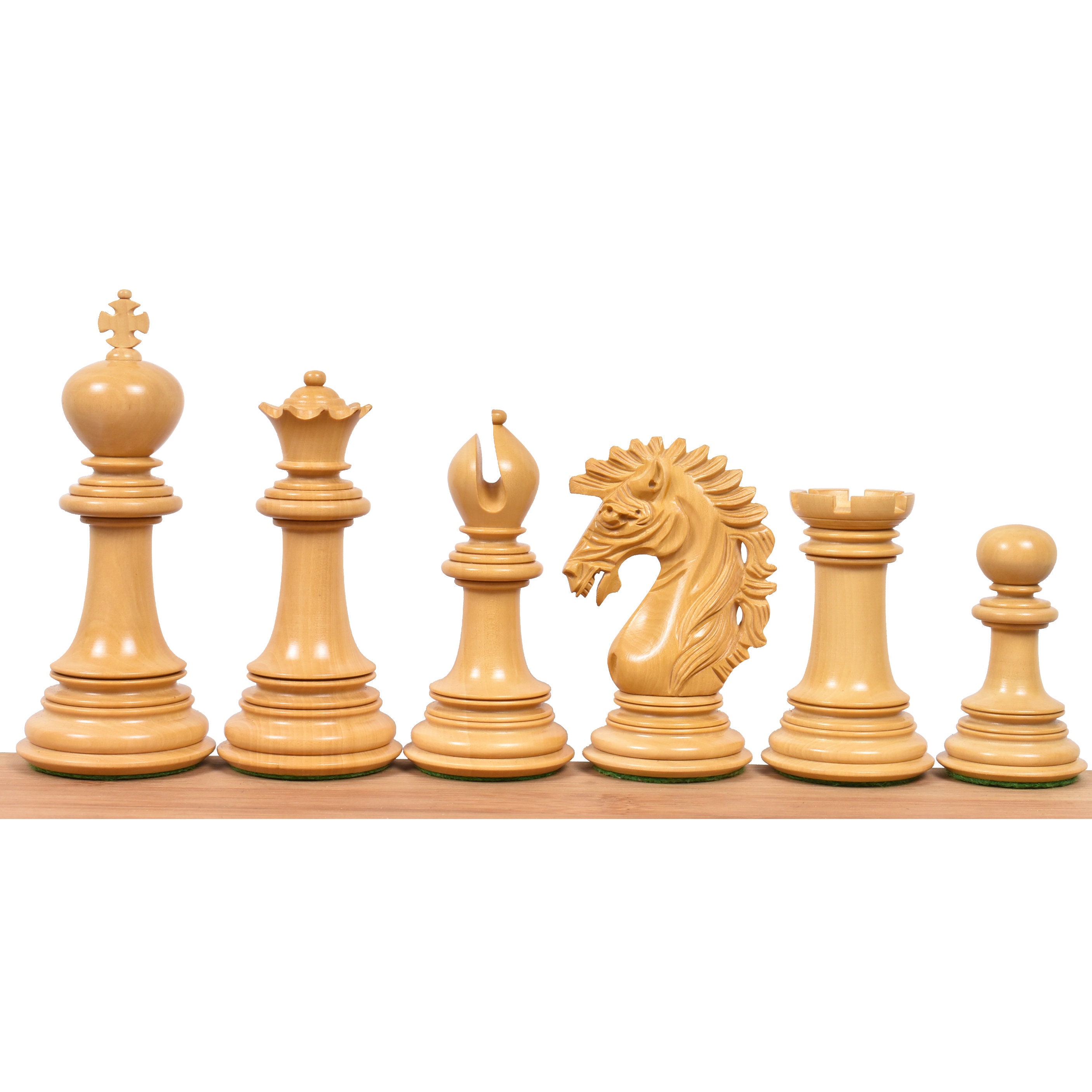 Peças de xadrez Staunton - serie Fischer, super pesado, rei 10,1 cm