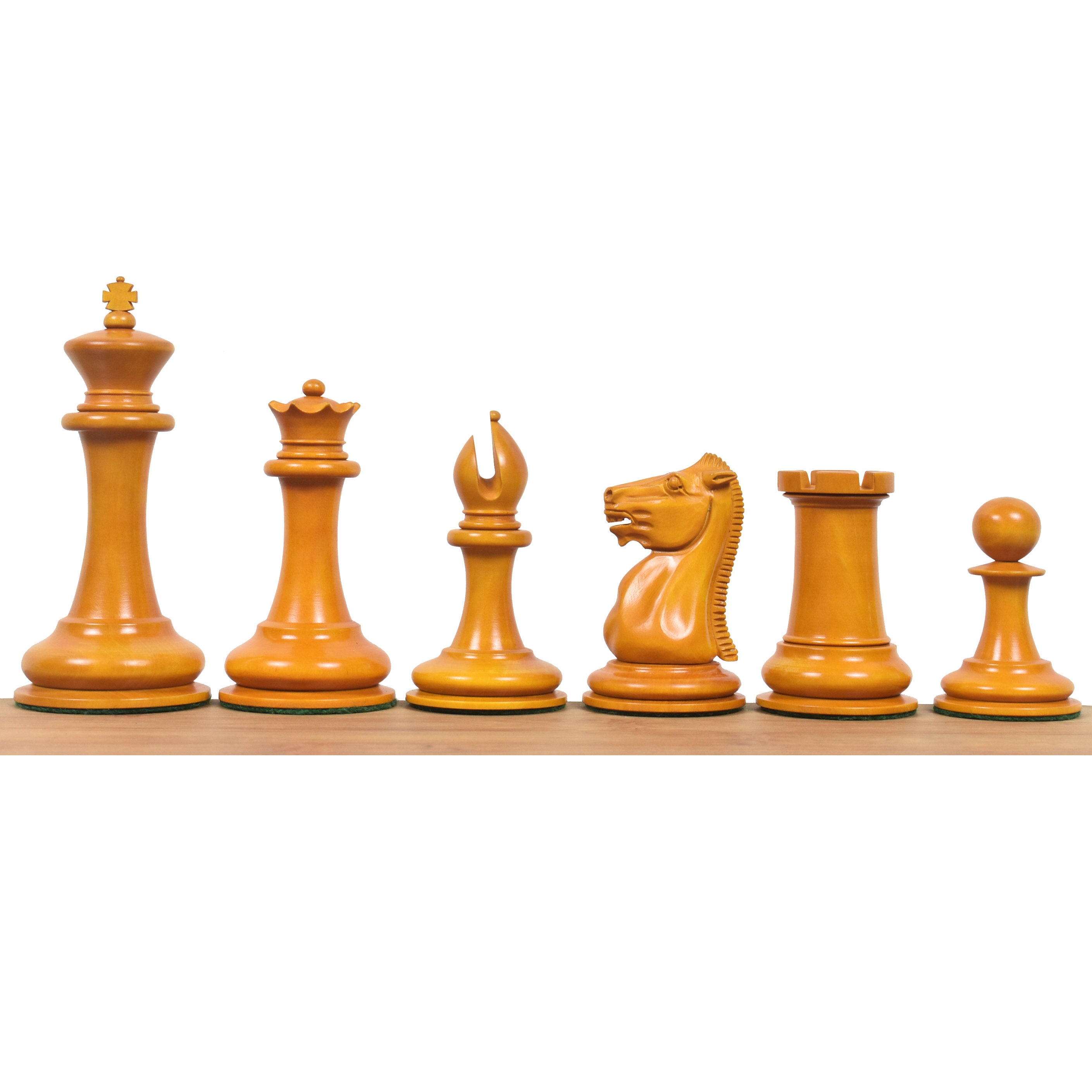 The Brass Staunton solid Brass Chess Pieces Brass & Antique Stain Coated  3.5 Chess Pieces