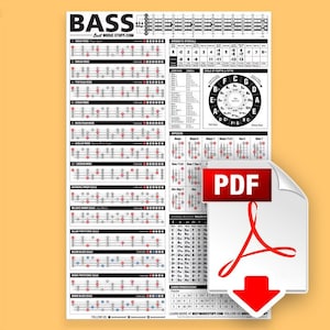 The Essential Bass Theory Reference Poster (12 page downloadable PDF)